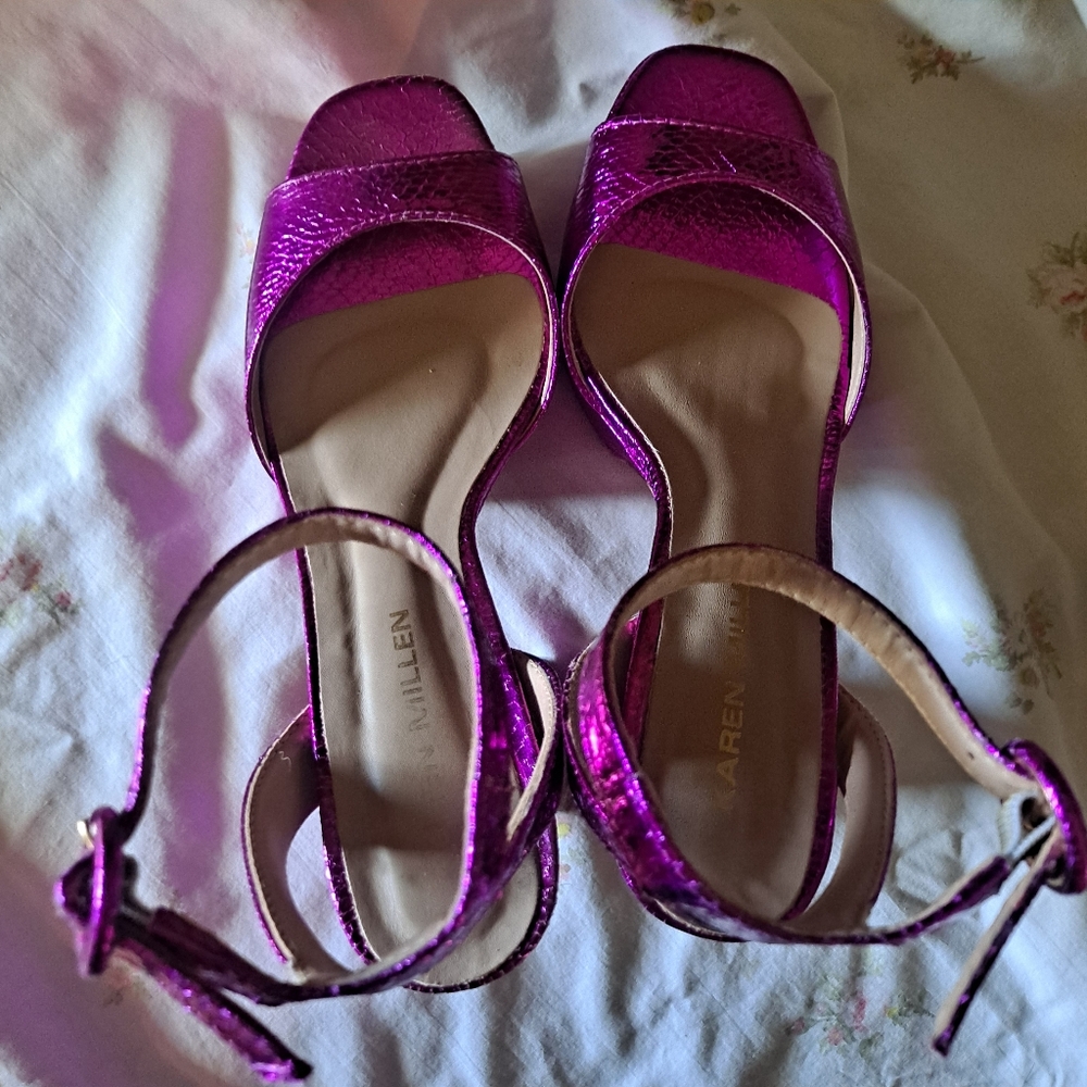 Pink platform heels - Picture 5 of 9